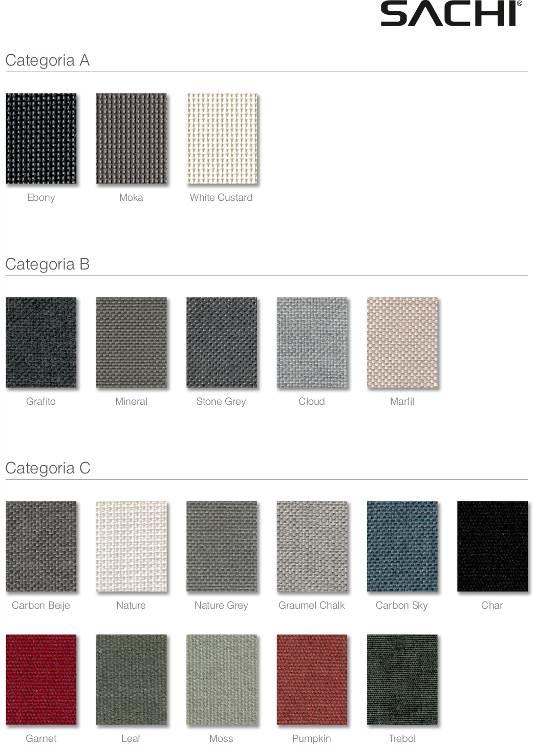 Sachi materials fabrics